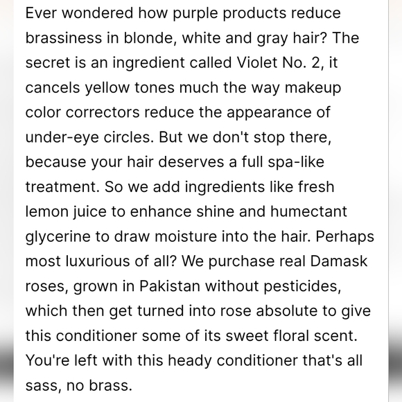 Lush violet cream conditioner - Picture 3 of 5